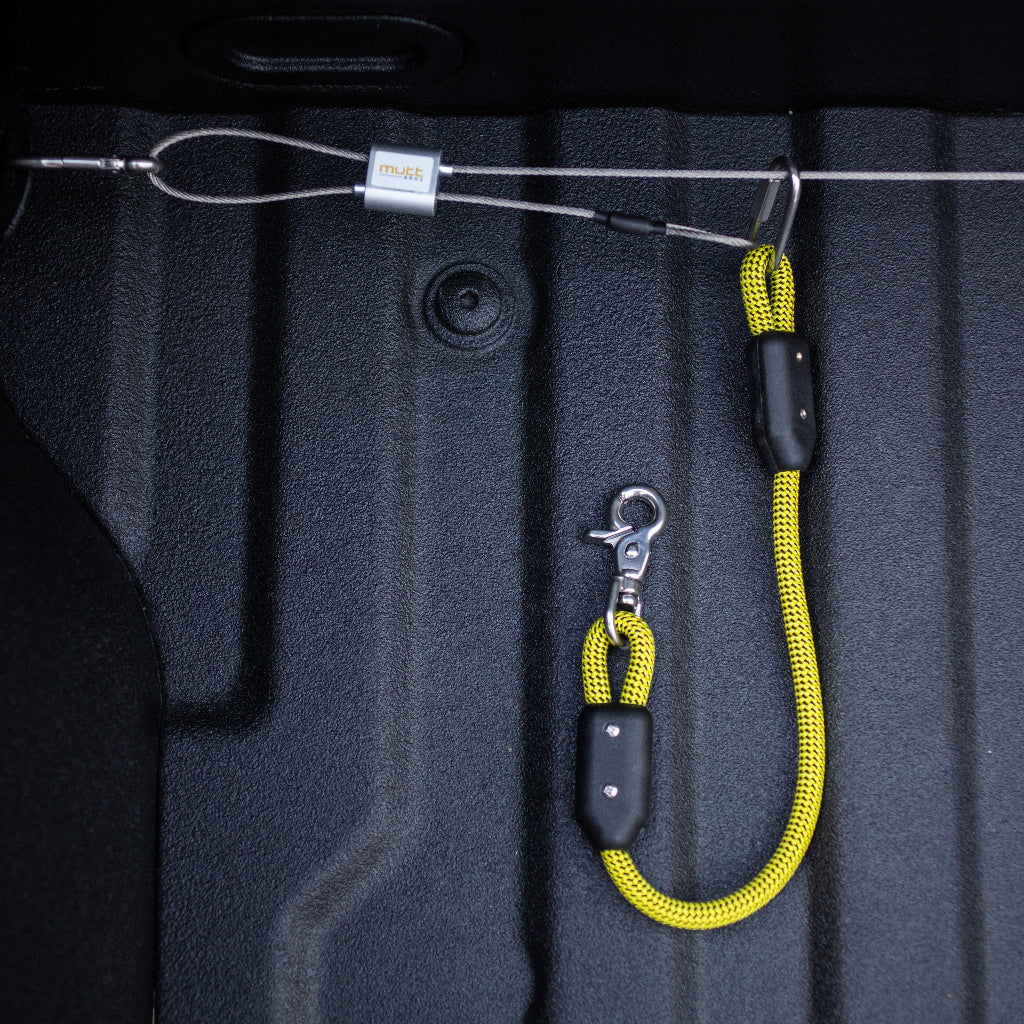 Truck Bed Zipline and Tether